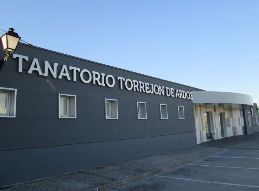 Fachada tanatorio Torrejón de Ardoz