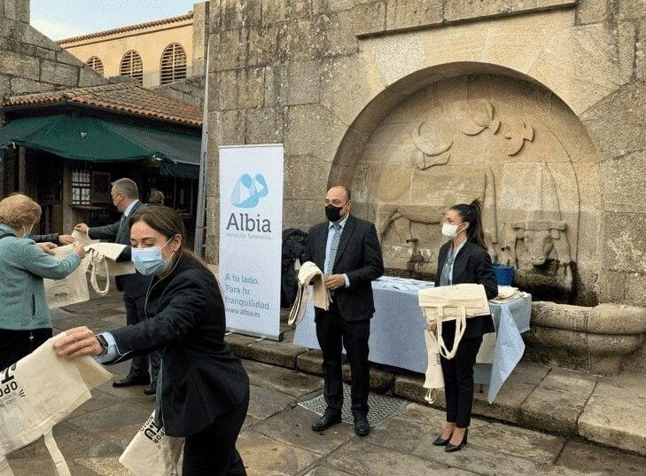 grupo albia reafirma su compromiso con el cuidado medioambiental en galicia