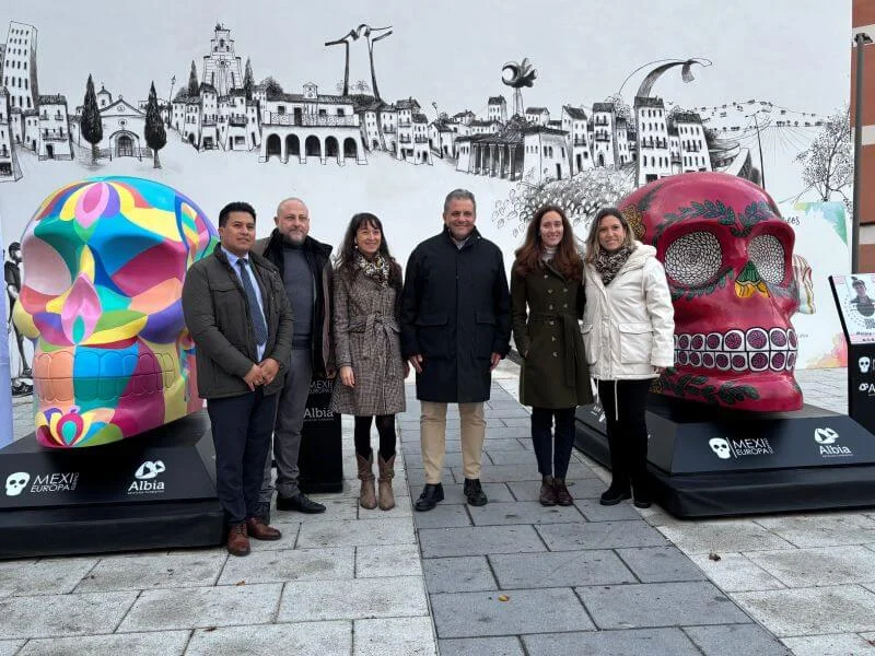 llega a parla la emblemática exposición de arte urbano mexicráneos impulsada por grupo albia