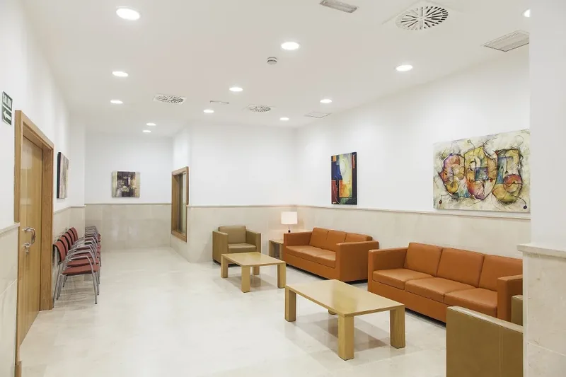 Instalaciones interiores de Tanatorio en Sanlúcar de Barrameda