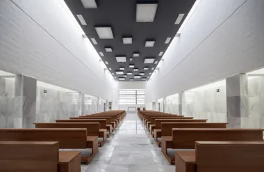Instalaciones interiores de Tanatorio Antequera. Servicios Funerarios Antequera, Málaga.