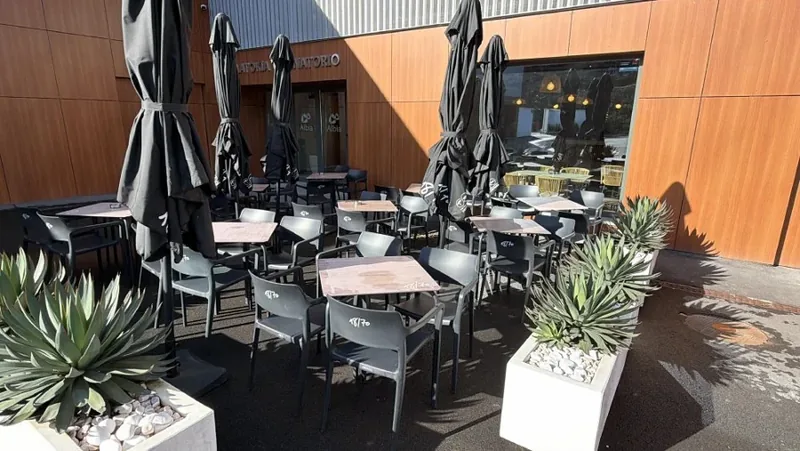 Terraza exterior de Tanatorio Rekalde