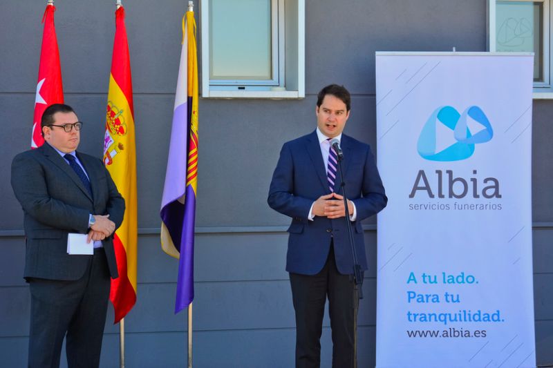 albia moderniza el tanatorio crematorio de torrejón de ardoz