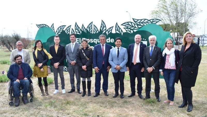 grupo albia y el ayuntamiento de parla crean el bosque de la memoria en homenaje a las víctimas