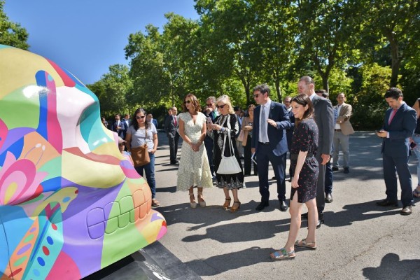 la exposición de arte urbano mexicráneos llega al parque de el retiro de madrid