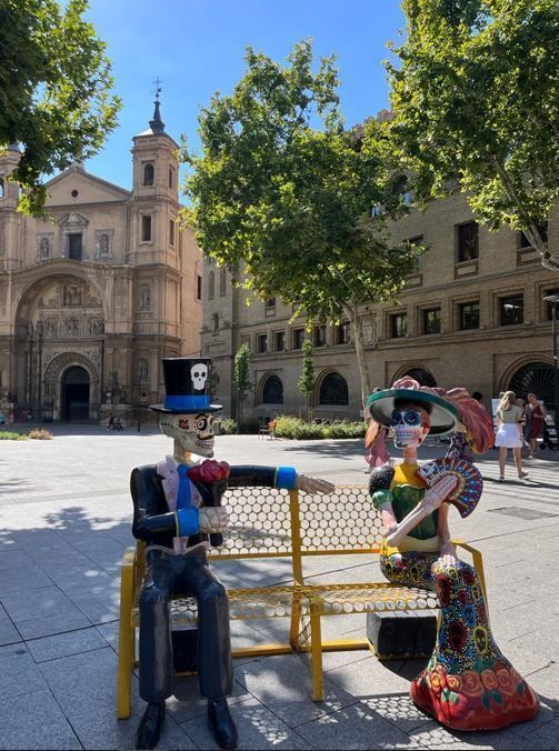 grupo albia lleva a zaragoza mexicráneos la reconocida exposición de arte urbano mexicano  3