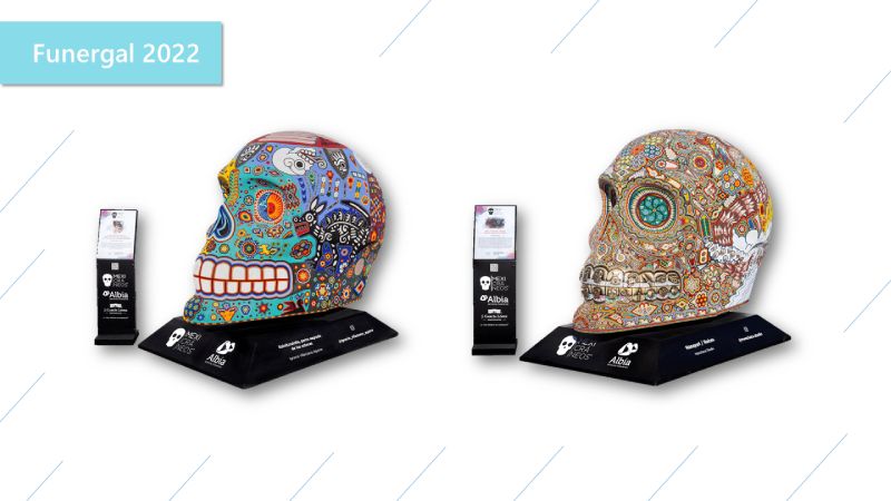 la colección mexicráneos llega a funergal de la mano de grupo albia