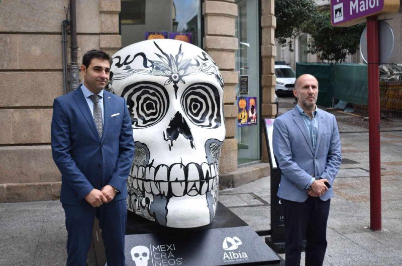 la famosa exposición de arte urbano mexicráneos llega a ourense impulsada por grupo albia