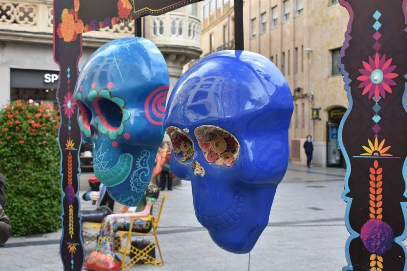 salamanca acoge la exitosa exposición de arte urbano mexicráneos de la mano de grupo albia 4