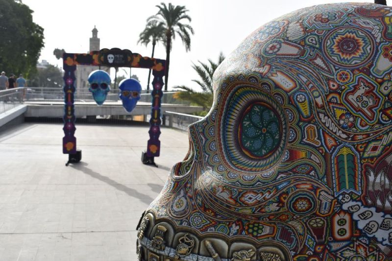 la exitosa exposición de arte urbano mexicráneos llega a sevilla de la mano de grupo albia 5