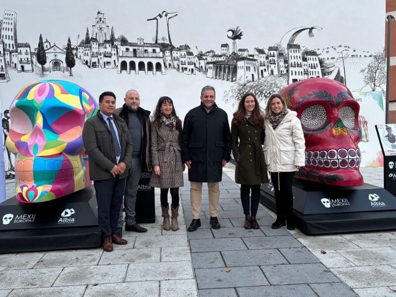 llega a parla la emblemática exposición de arte urbano mexicráneos impulsada por grupo albia