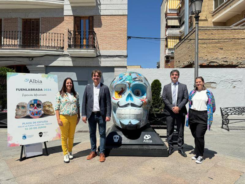 fuenlabrada acoge la reconocida exposición de arte urbano mexicráneos impulsada por grupo albia